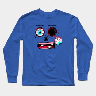 Zombie face Long Sleeve T-Shirt